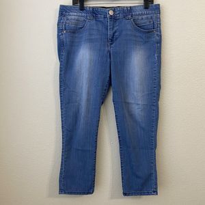 Democracy ab technology Jeans Size 12 Womens Medium Wash Denim